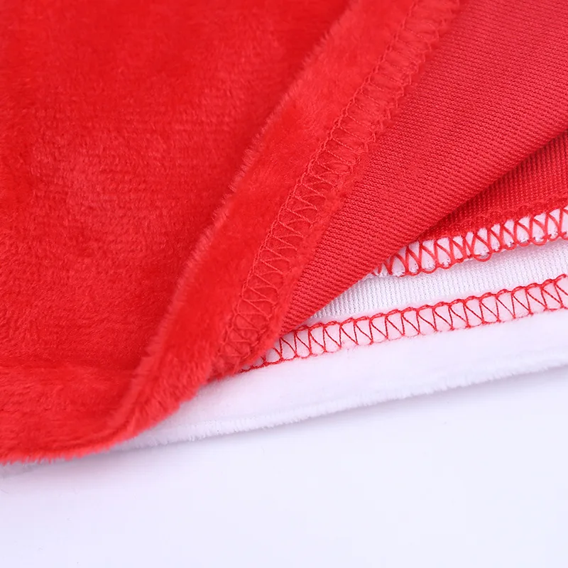 Children Christmas costumes boy girl Santa suit jacket pants hat 3 piece 2020 new baby christmas outfit winter Kids clothes | Детская