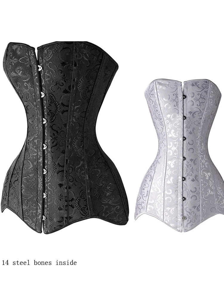 Оптовая цена корсет с длинным рукавом сексуальная одежда Korse Jacquard бюстье со