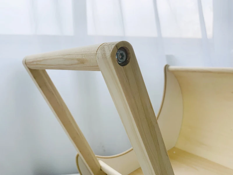 Реквизит для детской фотосъемки куклы Детская каретка деревянная игрушка