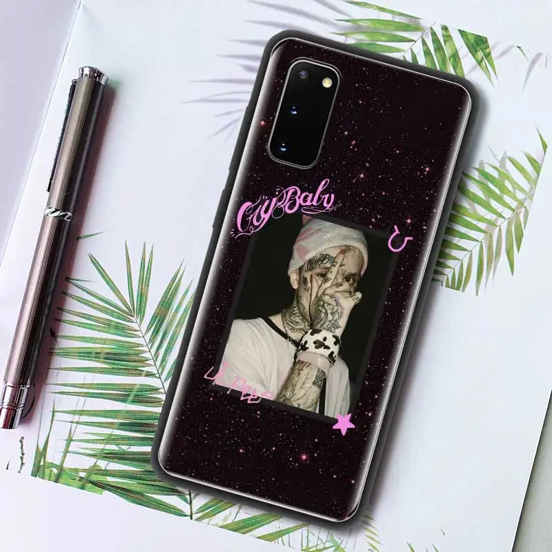 

Silicone Phone Case For Samsung Galaxy S21 S20 FE 5G S20 Ultra S10e S10 S8 S9 Plus S7 Soft Back Cover Fundas Lil Peep Coque Capa