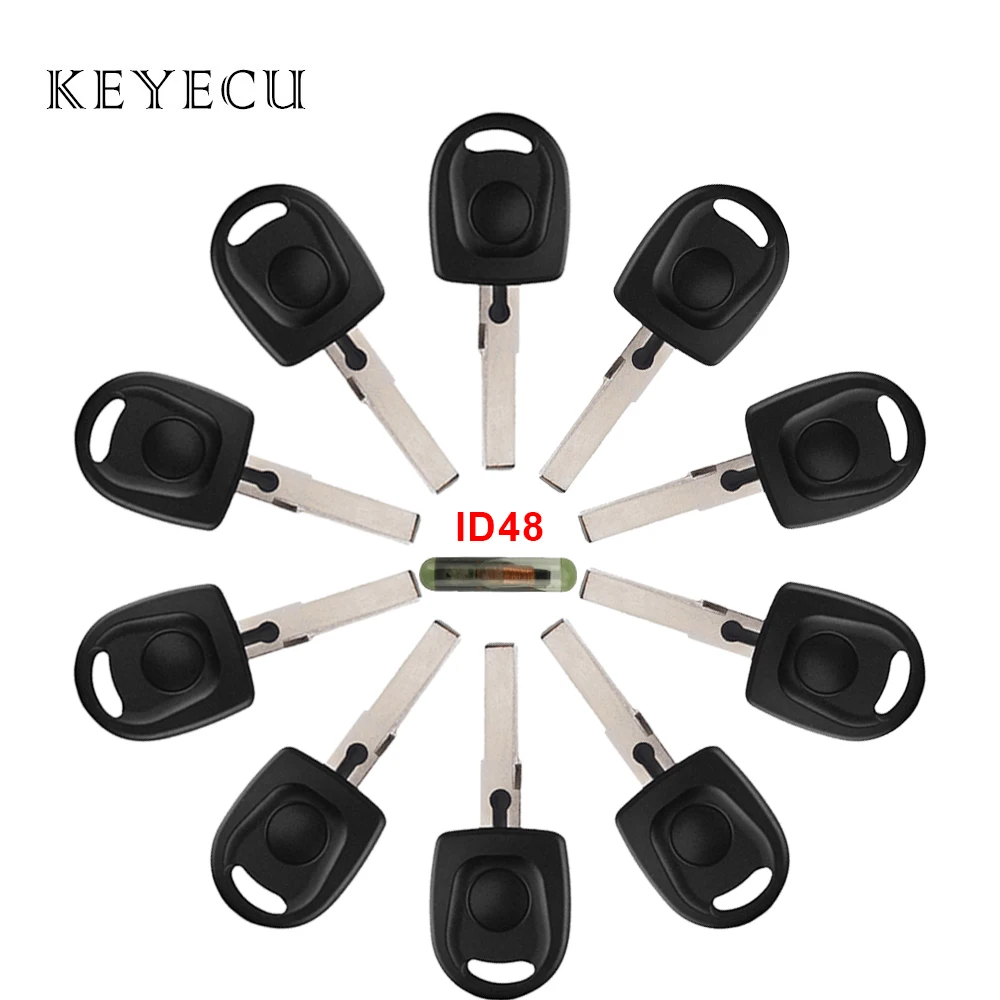 Брелок зажигания с чипом ID48 для VW Volkswagen SKoda SEAT|Ключ от авто| |