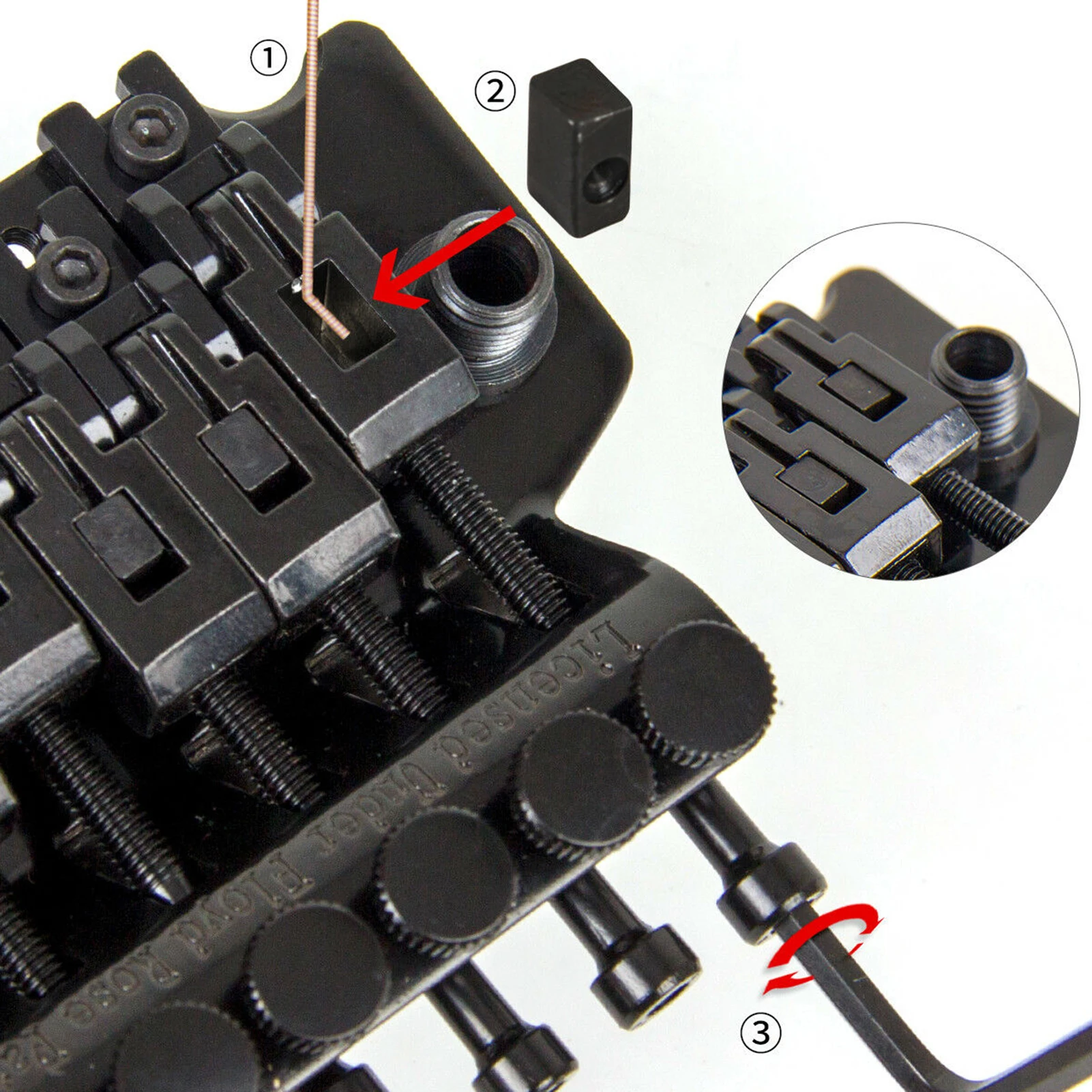 

Double Locking Tremolo System Bridge For Electric Guitar Parts