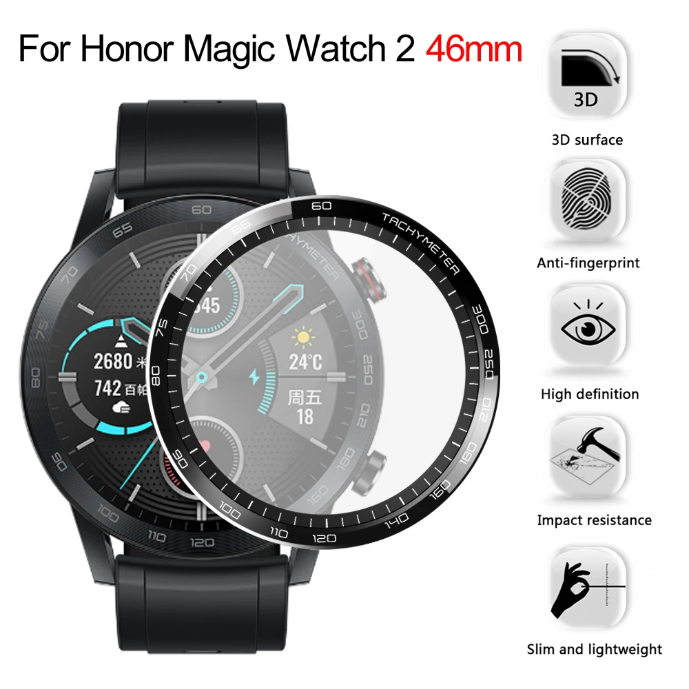 1 шт. Экран протектор для Honor Magic часы 2 46 мм прозрачные полностью закрывающая