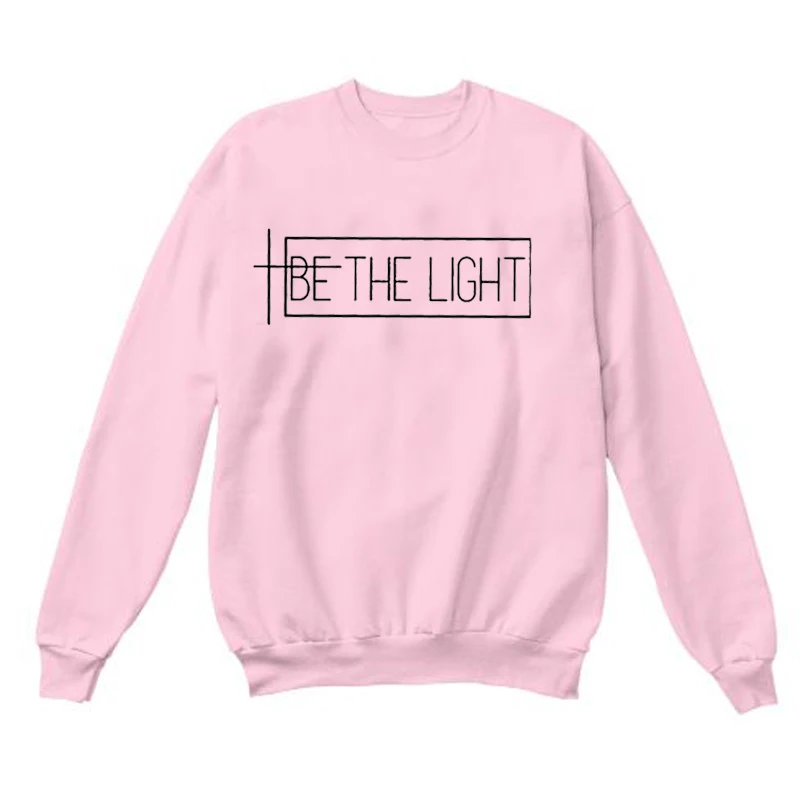 Толстовка с капюшоном надписью Be The светильник и BE THE Hoodies для девочек 2019|Женские