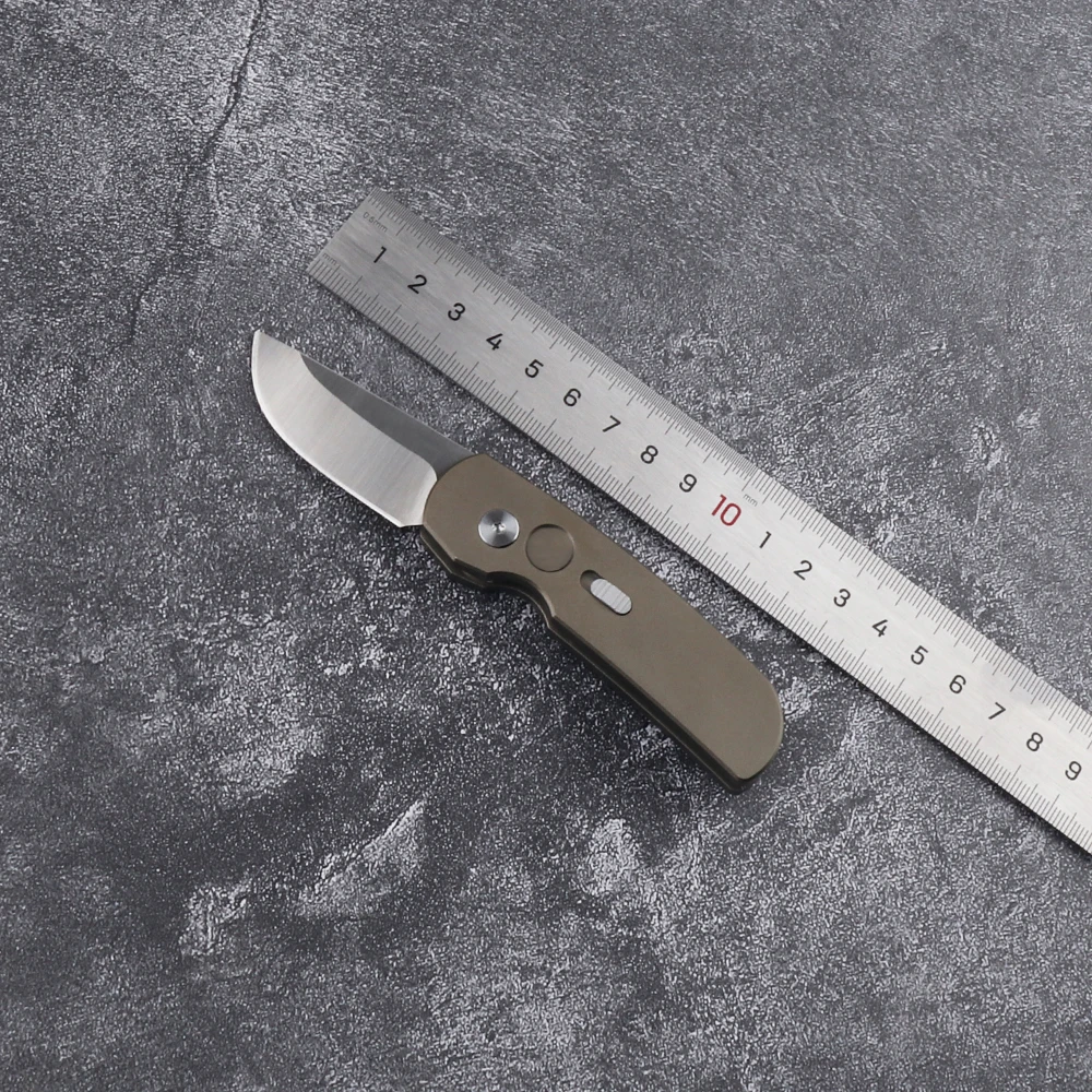 Складной нож Calmigo Mark154CM с алюминиевой ручкой карманный Клинок для охоты кемпинга