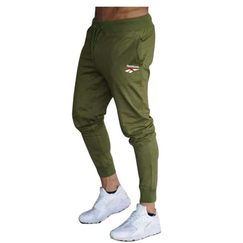 

Men's fitness training plus size sports jogger men's fashion casual feet sports pants slimming pants sportswear