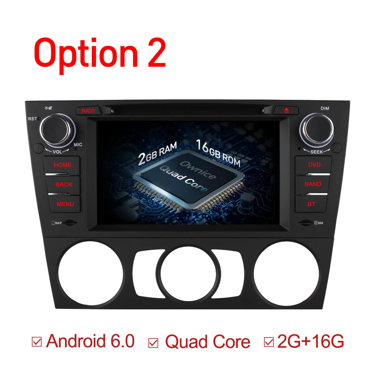 Автомобильный DVD плеер Ownice C500 4G SIM LTE Android 6 0 Восьмиядерный для BMW E90 E91 E92 E93 с Wi Fi GPS BT