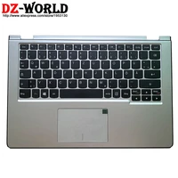 new original palmrest silver upper case with german keyboard touchpad for lenovo yoga2 11 yoga 2 c cover 90204977