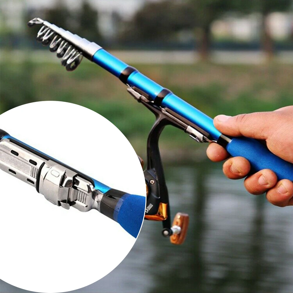 Удочка телескопическая для ловли форели ультра светильник забрасывания 10 25