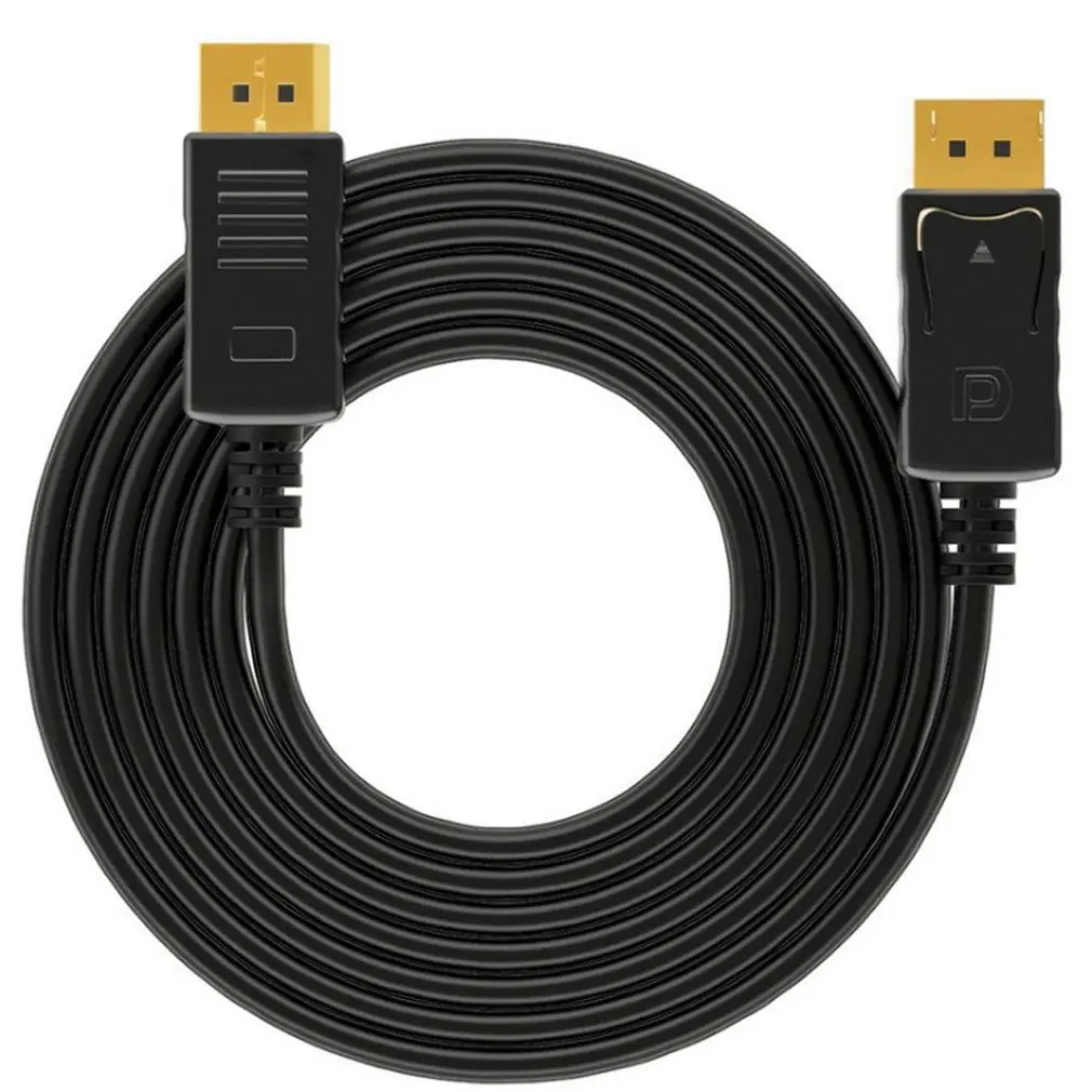 

Супердлинный порт дисплея 1,8 метров, порт дисплея DP штекер-штекер 6 футов, кабель для высокоскоростного ПК, ноутбука