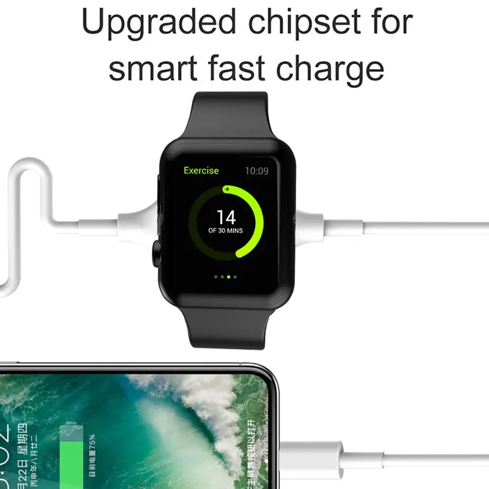 Беспроводной зарядный адаптер 3 в 1 для Apple Watch наушники мобильных телефонов Ipad