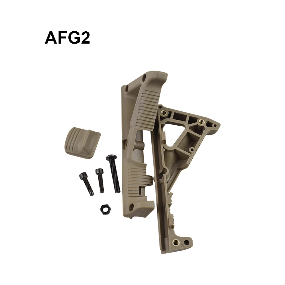 Тактическая Передняя рукоятка пистолет аксессуары ручка AFG2 угловой Foregrip треугольник держатель подходит 20 мм Пикатинни Охота страйкбол военный