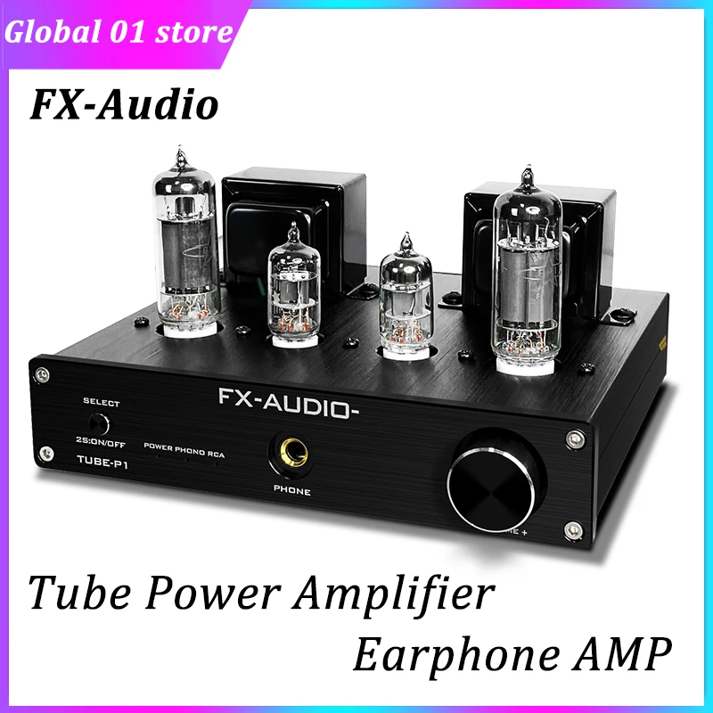 Односторонний электронный трубчатый усилитель мощности FX-Audio 6J1 + 6P1 2 5 Вт * hi-fi