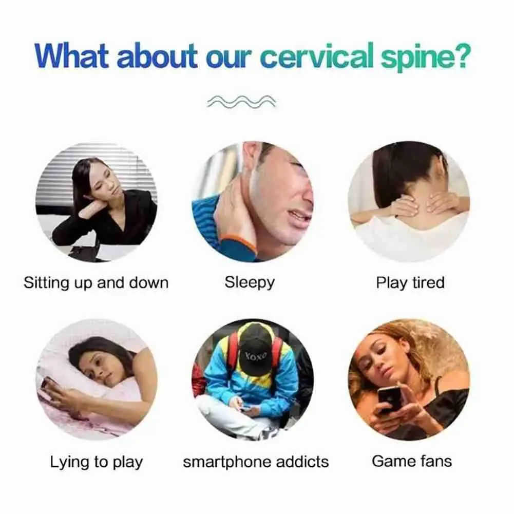 Массажер для шейного отдела позвоночника электромагнитный Электрический шок