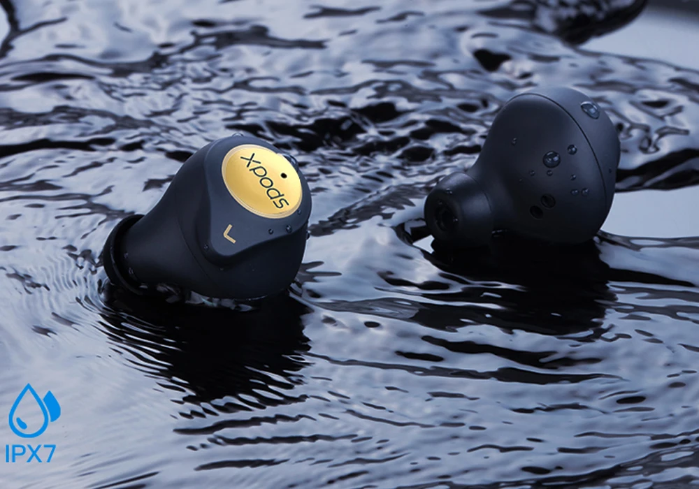 Wavefun XPods 3T Беспроводной Наушники Hi-Fi aptX Беспроводной зарядки наушники полностью 45 часов время работы в режиме воспроизведения музыки CVC8.0 наушники с микрофоном