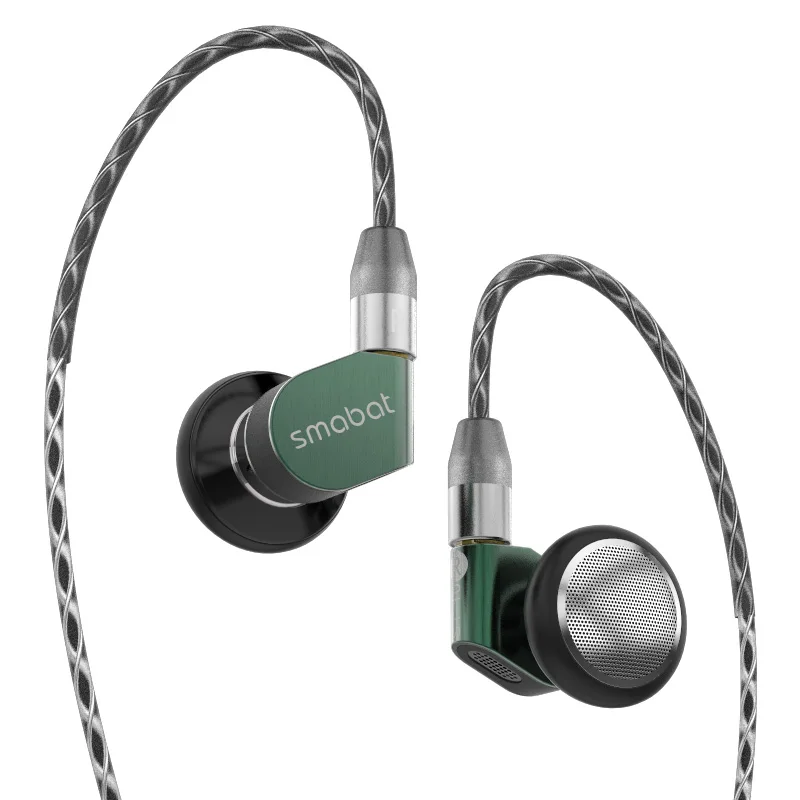 Smabat ST-10 ушные крючки вкладыши металлические наушники HiFi 15,4 мм Динамический драйвер Smabat флагманские наушники со съемным MMCX кабелем ST10 M1