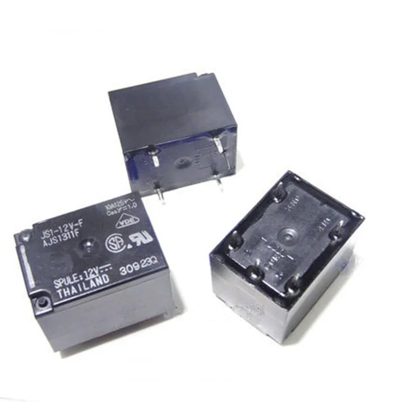 

2PCS/LOT JS1-12V-F Relay 5 Pins Contacts