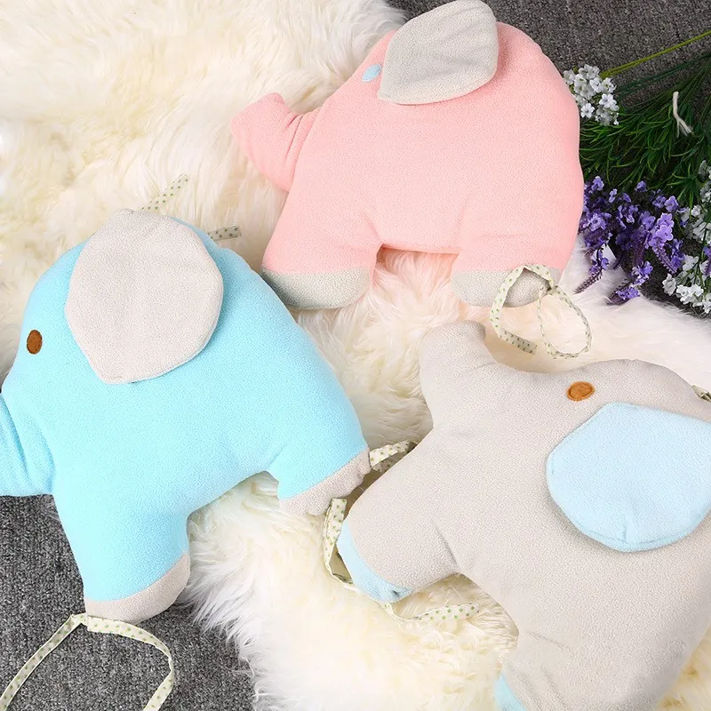 6 шт. Детские бамперы для кроватки милый слон детские защитные подушки бампер