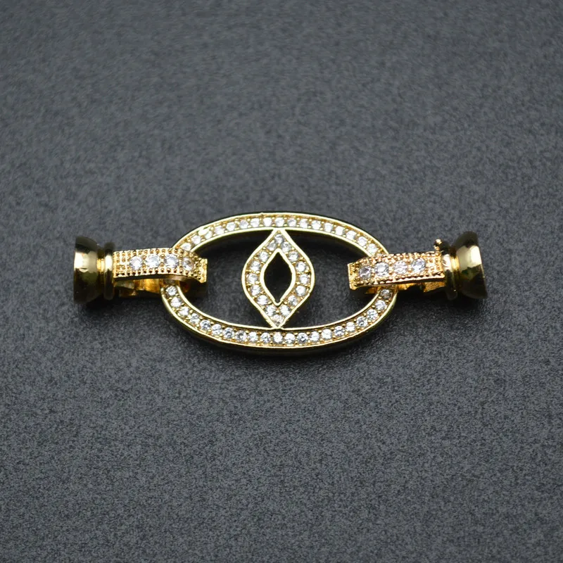 Бусины в форме глаза с двумя петлями 40x12 мм искусственные или подвески для