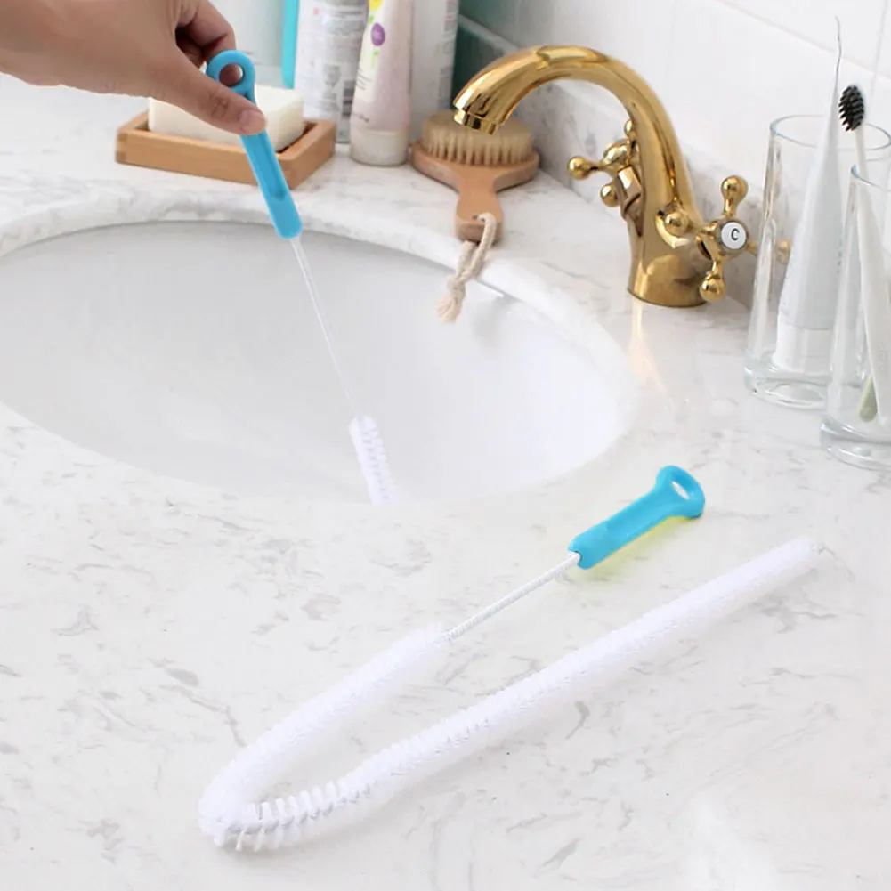 

Ultra Long Sink Cleaning Brush Water Pipe Drain Dredge Tool Overflow Cleaner Stick for Kitchen Sink Bathroom Bathtub Sewer