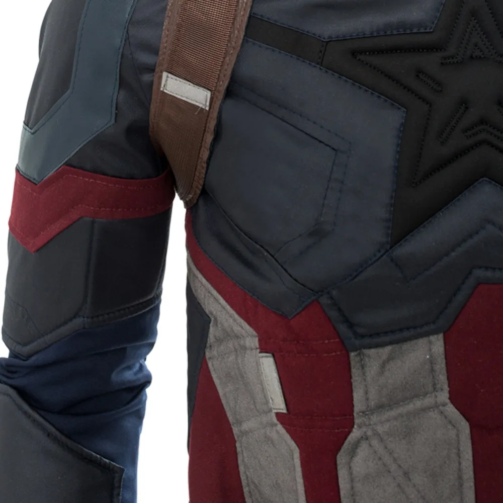 Костюм Капитана Америки Мстители Бесконечная война Капитан Америка Косплей Steven Rogers наряд на карнавал костюмы на Хэллоуин
