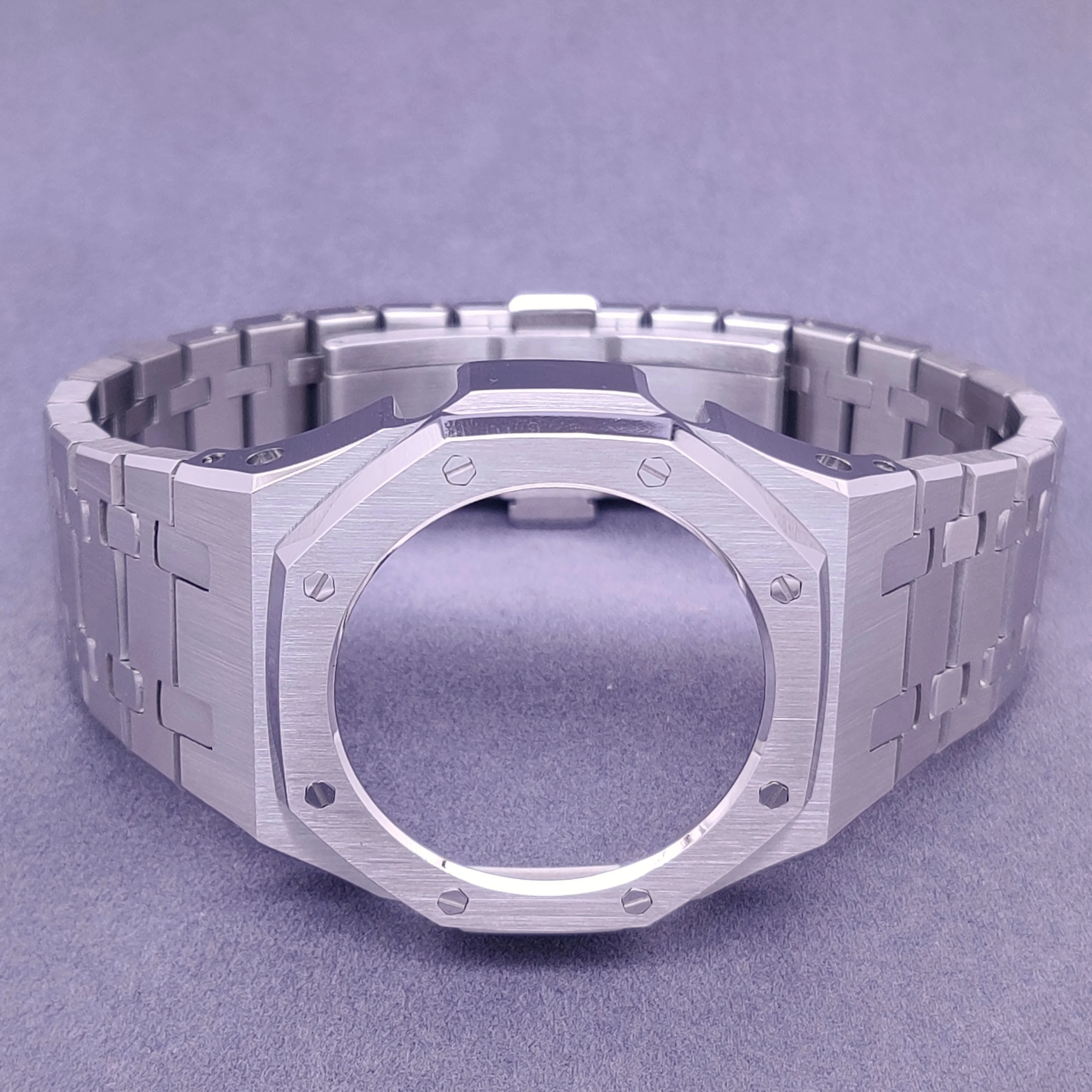 

Steel Mod Royal Oak for Casio G-shock GMA S-2100 Steel Strap for Casio Gshock Women Watch Band Replacement Watch Mod Accessories