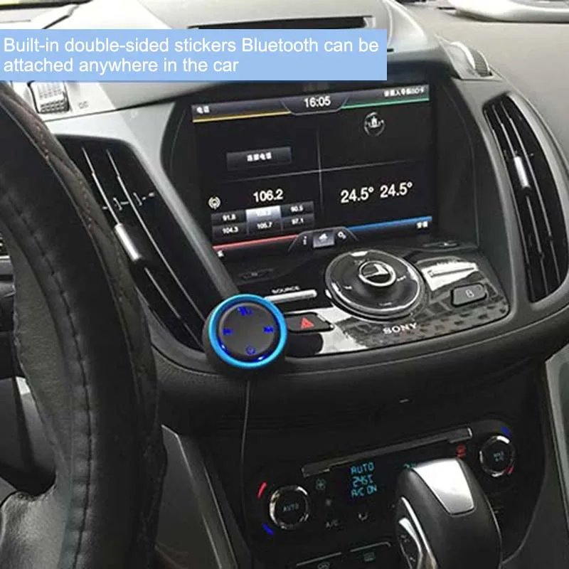 1 шт. Автомобильный MP3 плеер Bluetooth 4 0 громкая связь AUX модуль X66|Кабели адаптеры и
