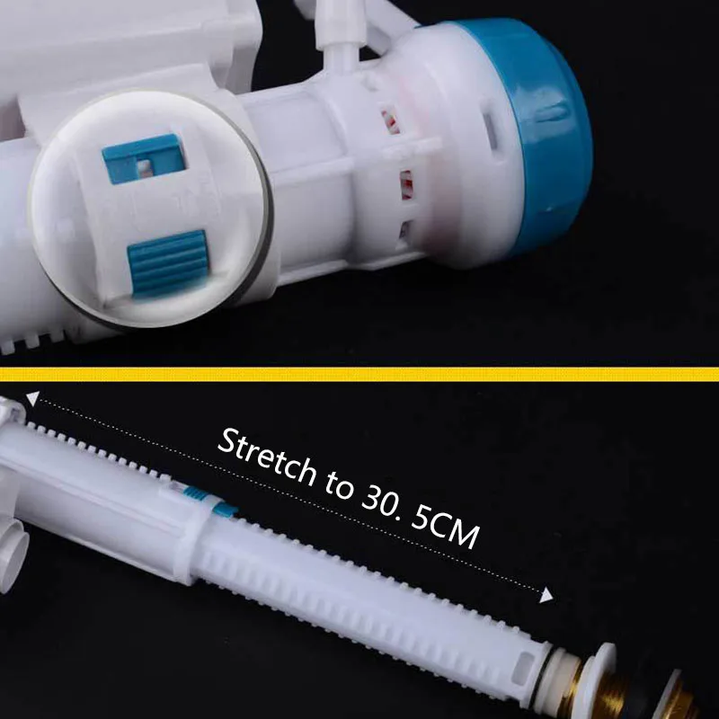 Базовый Нижний впускной клапан с поплавком заправочный пластиковый 1/2 дюйма |