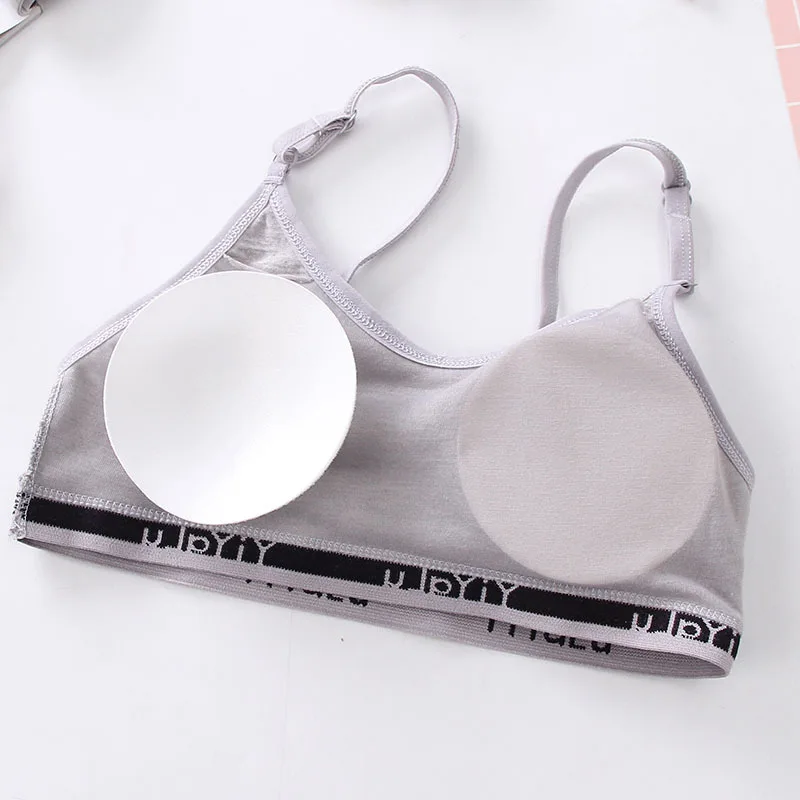 6 шт./лот свет и FreeTeen нижнее белье для девочек мягкий хлопковый бюстгальтер