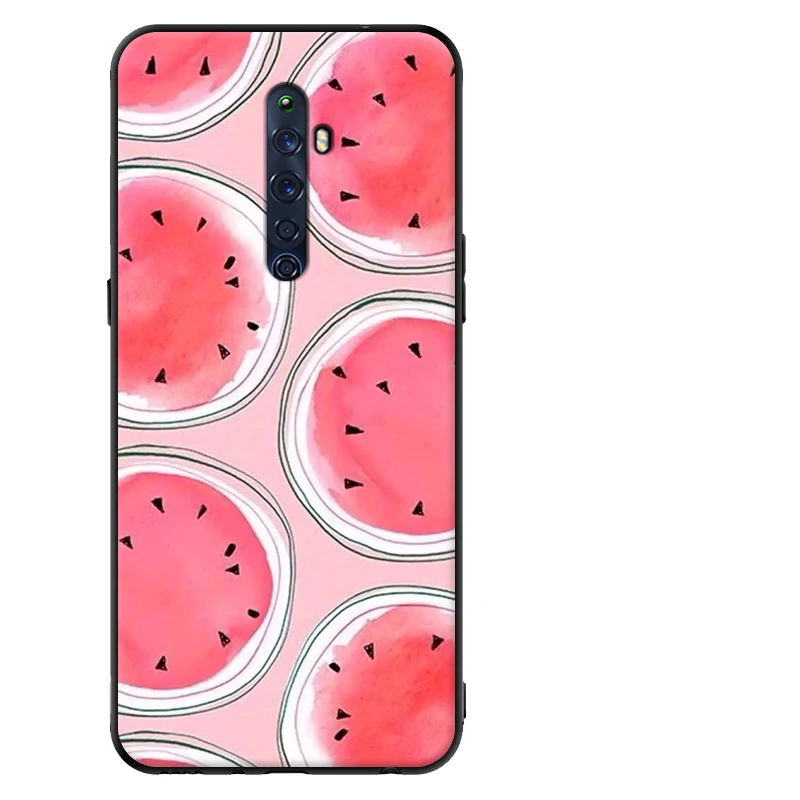 Для OPPO Reno2 Z чехол милый мультяшный Мягкий силиконовый чехол для OPPO Reno 2Z 2 Z чехол для телефона s черный бампер Капа для OPPO Reno2Z - Цвет: 38