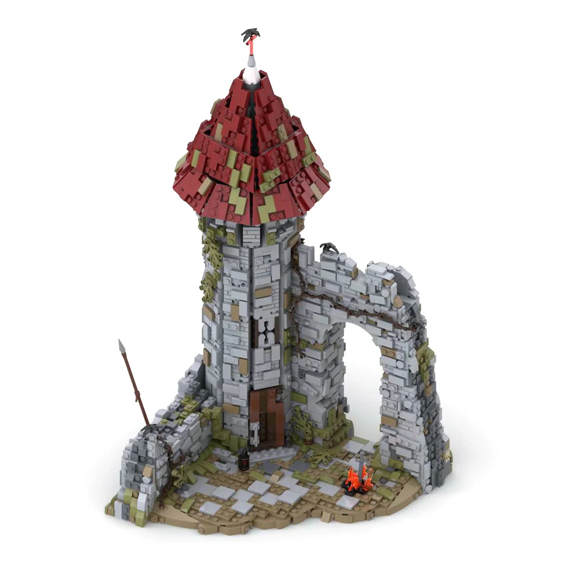 

Authorized MOC-42261 3203Pcs Medieval Field of Honor Medieval Style Building Block MOC Kit (Licensed and Designed by povladimir)