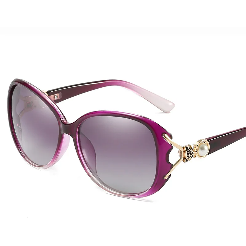 HBK роскошные квадратные поляризационные солнцезащитные очки для женщин модные