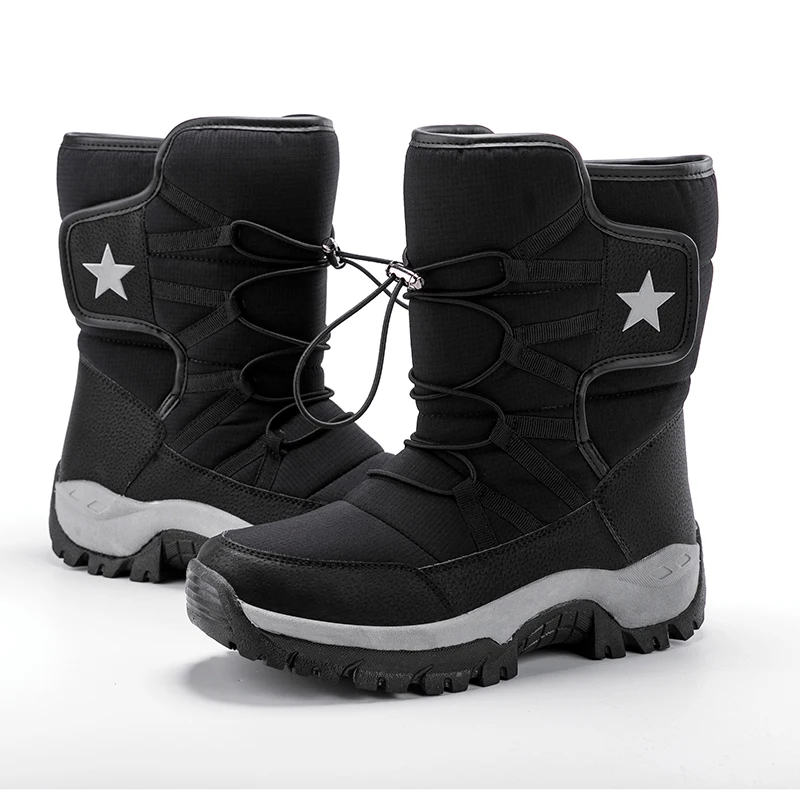 

Зимние ботинки TANTU унисекс, Водонепроницаемые замшевые теплые походные ботинки для улицы для мужчин и женщин, флисовая модная повседневная ...