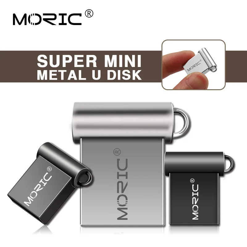 Новейший металлический USB-накопитель объемом 64 ГБ мини-usb-диск usb-флеш-накопитель 2