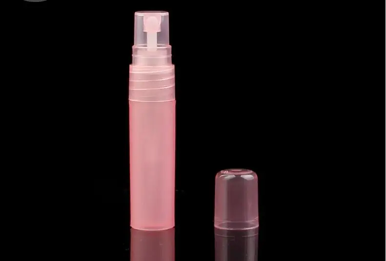10 шт./лот, 5 мл, 10 мл, пустая пластиковая бутылка-спрей для макияжа, многоразовый парфюмерный распылитель, бутылки