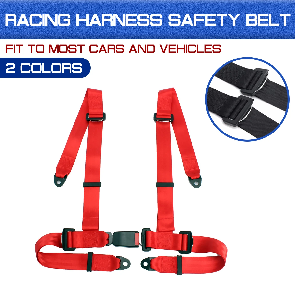 Спортивный гоночный предохранительный ремень безопасности 3 4 точечный