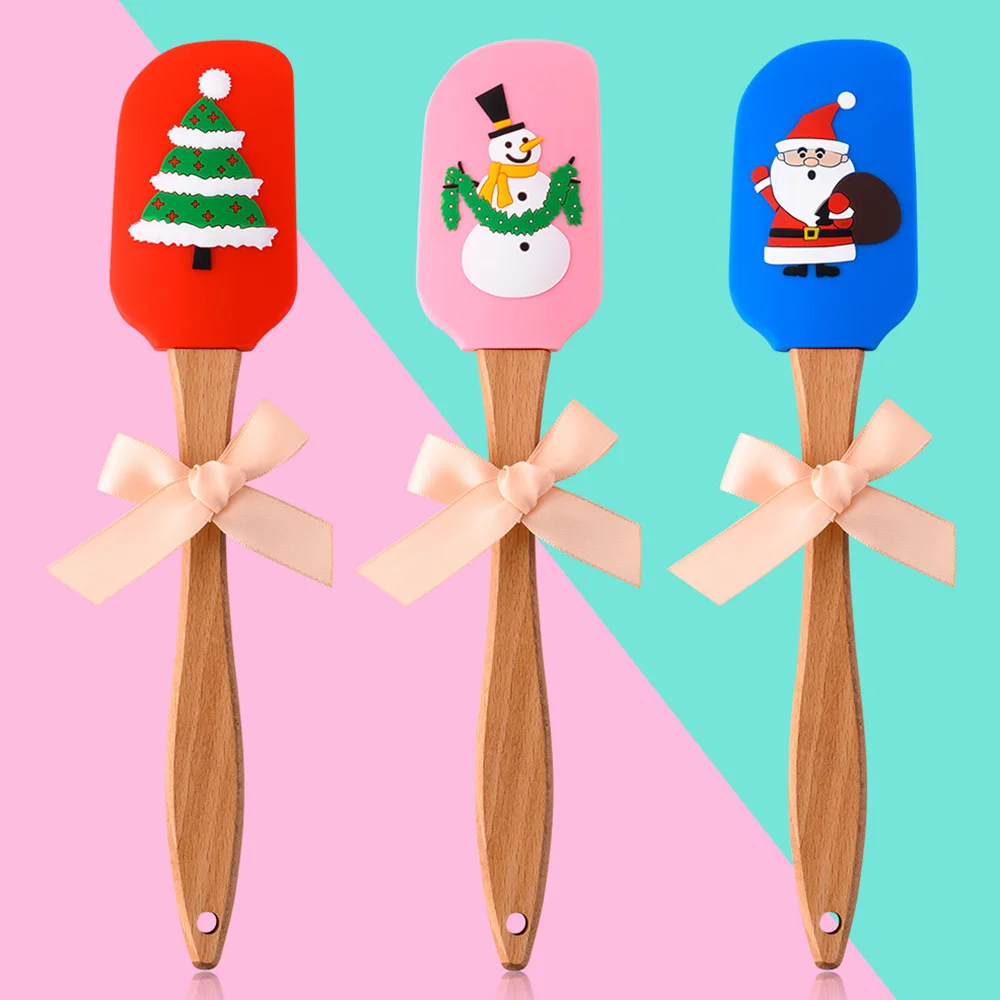 Силиконовая форма для выпечки в шпатель масла шабера крем торт смешивания формы