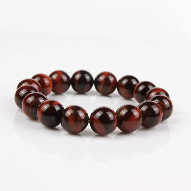 

Natural Red Tiger Eye Bracelet AAAAA Handmade For Women Men Charm Energy Health Lucky Jewelry Gift 6mm-16mm Round Beads