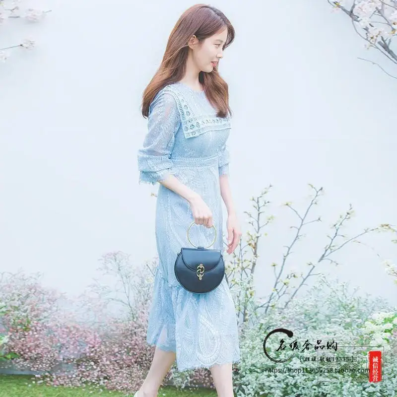 HAMALIEL модные элегантные женские кружевные платья для девочек высокое качество