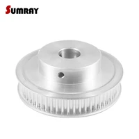 sumray 5m timing pulley 60t 101214151920mm bore gear belt pulley 1621mm width toothed pulley wheel for cnc machine