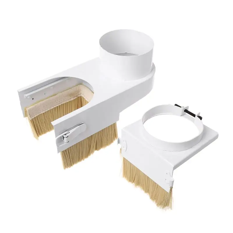 

75/80/85/90/100mm Spindle Dust Shoe Cover Brush Cleaner for c.c Router Milling Machine Woodworking Tools