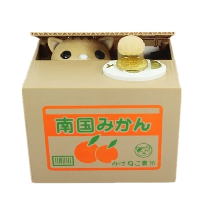 Коты копилка для денег панда коробки игрушка подарок Дети Копилка