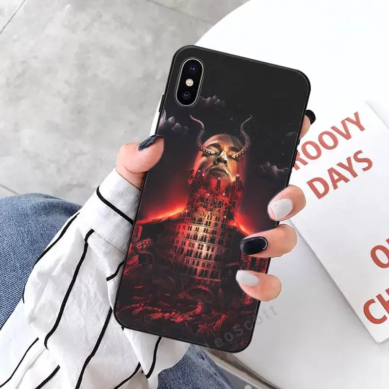 

Russian rapper Oxxxymiron Phone Case for iPhone 11 12 mini pro XS MAX 8 7 6 6S Plus X 5S SE 2020 XR