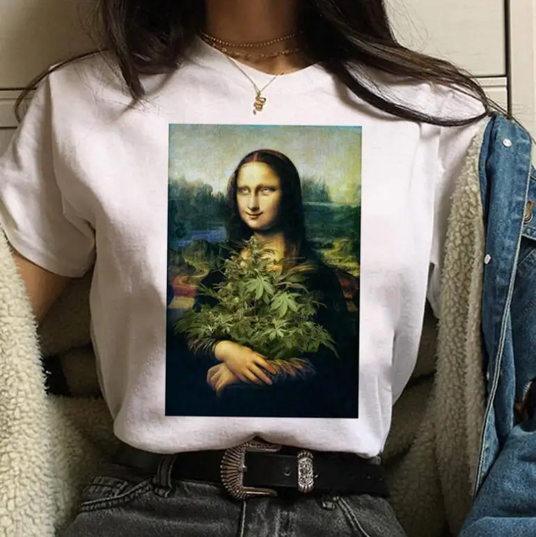 Футболка Харадзюку в стиле ретро футболка с забавным рисунком летняя коротким