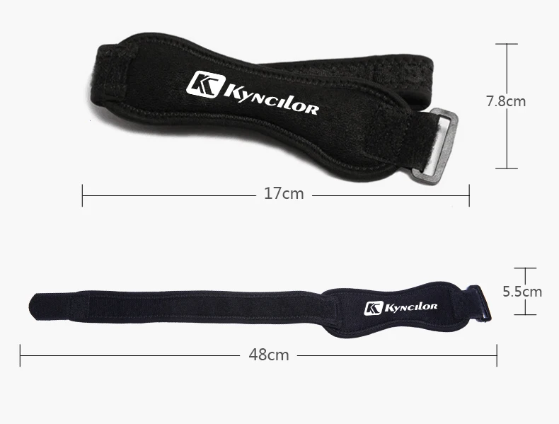 Воздухопроницаемый наколенник регулируемый ремешок для бега фитнеса