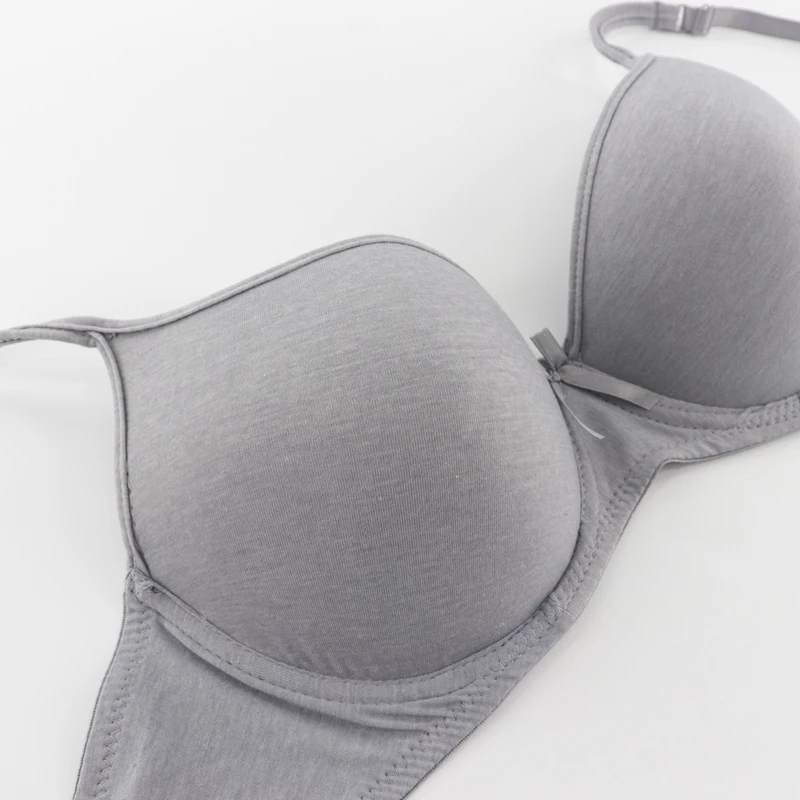Бюстгальтеры Beauwear однотонный хлопковый бюстгальтер пуш ап чашка C D плюс размер 40