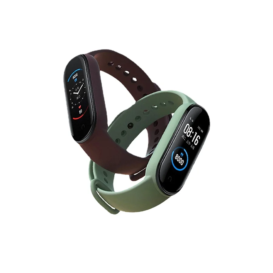 

SHACKER Xiaomi Smart Bracelet Mi Band 5 4 Color AMOLED Screen Miband 5 Wristband Fitness Tracker Waterproof Smartband Global