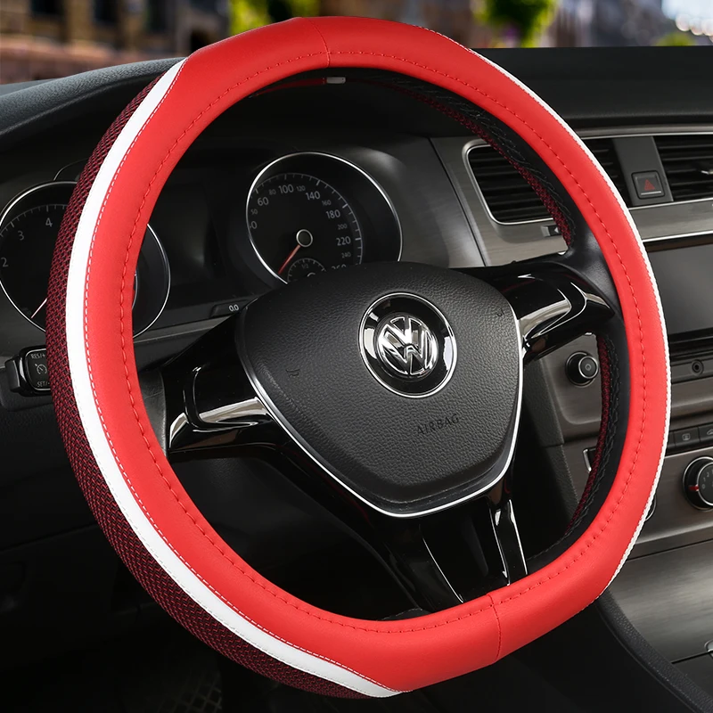 Пленка с полным покрытием из эко-кожи авто рулевые чехлы искусственной кожи Руль