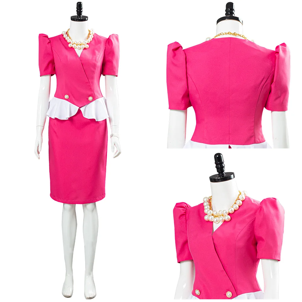 

Why Women Kill - Simone Grove Cosplay Costume Women Girls Uniform Pink Outfit Halloween Carnival Costume Fancy Dress