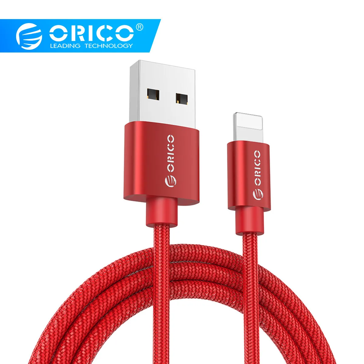 ORICO кабель передачи данных для быстрой зарядки iPhone iPad Mini iPod освещение USB провод
